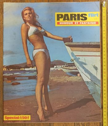 Ancien magazine Paris flirt 1967 N°537 vintage