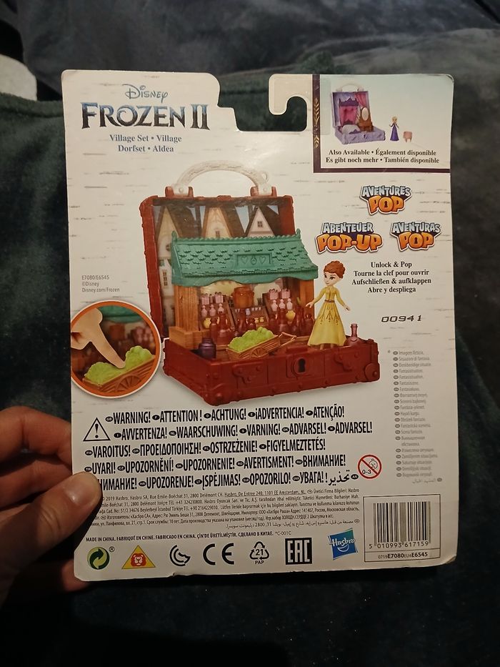 Pop aventures,la reine des neiges 2,façon polly pocket - photo numéro 2