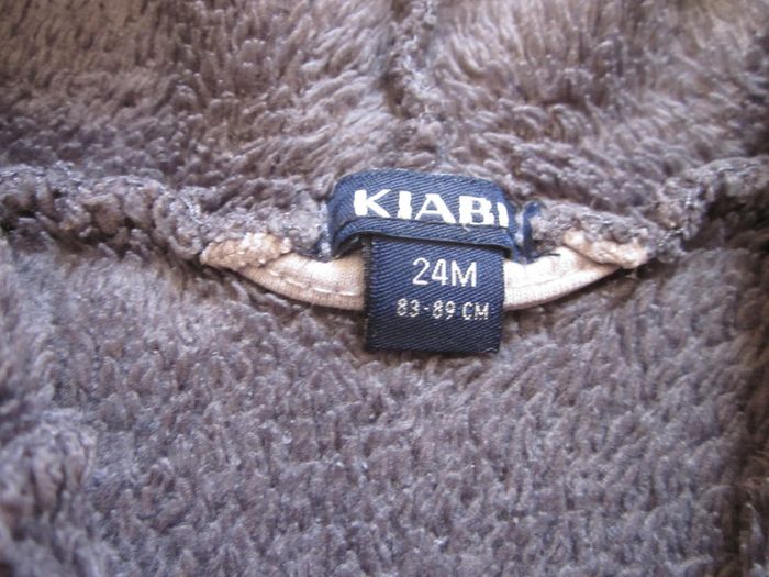 Robe de chambre grise 24 mois - photo numéro 3