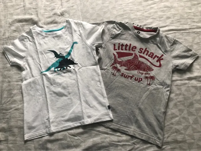 Lot de 2 t-shirts 6 ans
