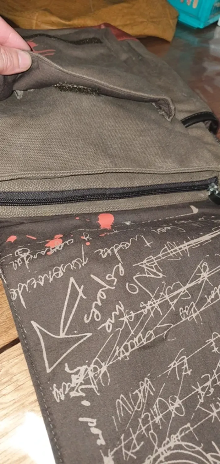 Sac bandoulière Desigual ( sac de cours ) - photo numéro 5