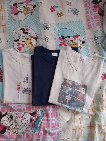 Lot de 3 maillots de corps manches courtes garçon