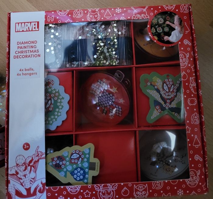 Lot décoration Noël Spider man - photo numéro 2