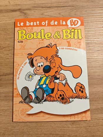 BD format A5 Boule et Bill tome 7 et 8