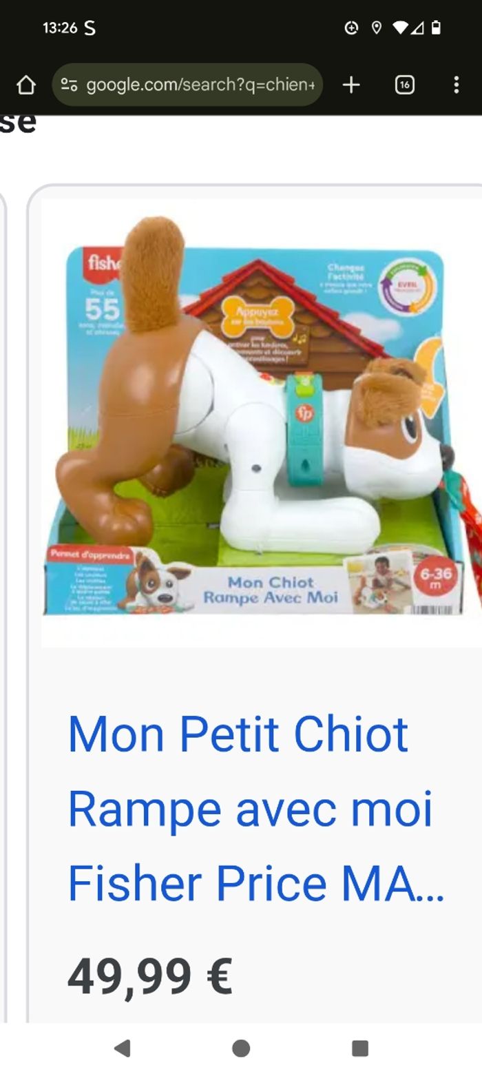 Chiot rampe avec moi Fisher price - photo numéro 6