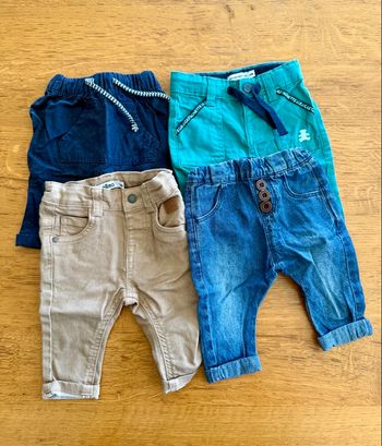 Lot pantalons 3 mois
