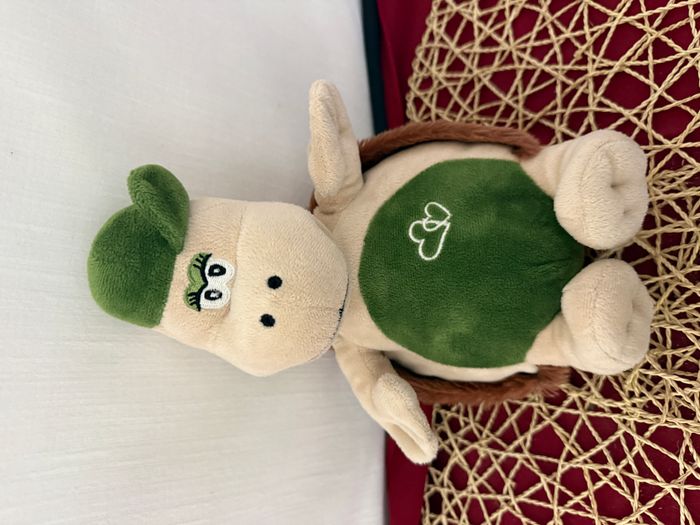 Peluche TORTUE beige vert marron - Althans club - photo numéro 2