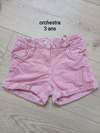 Short en velours Orchestra