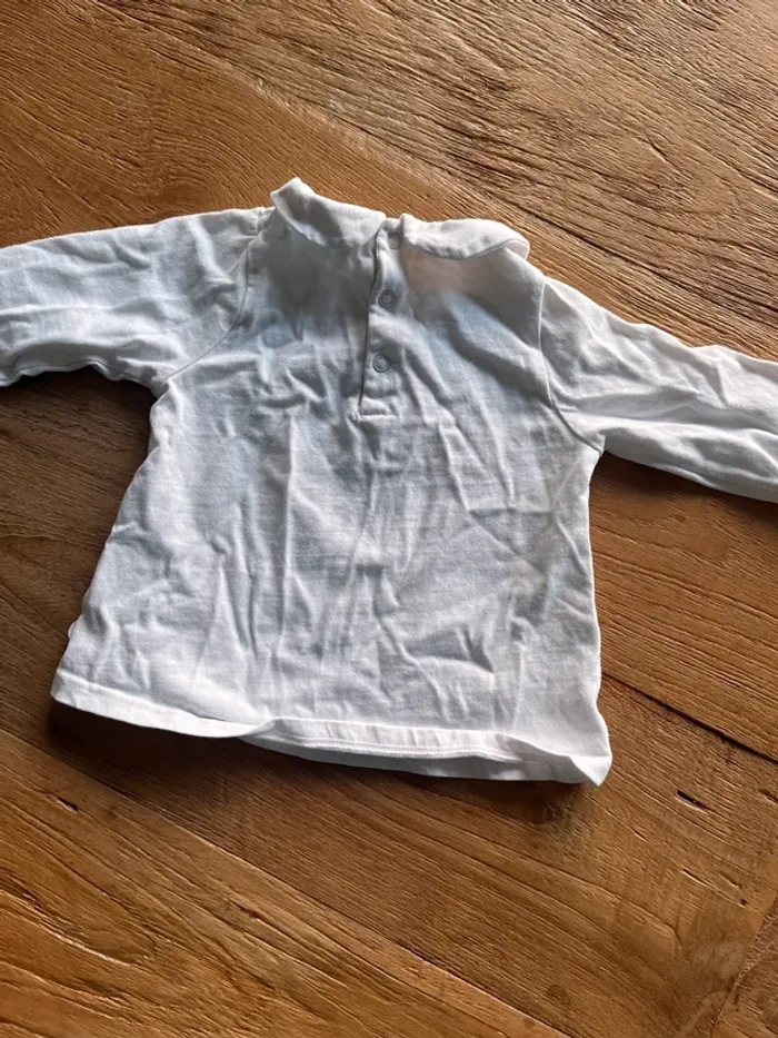 Tee shirt manche longue 6 mois - photo numéro 4
