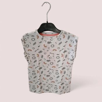 🩷 T-shirt manches courtes pour fille, taille 6 ans.