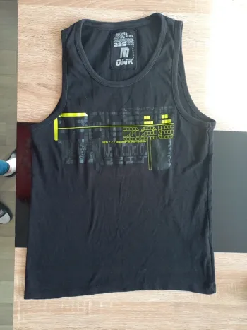 Débardeur noir homme T.M