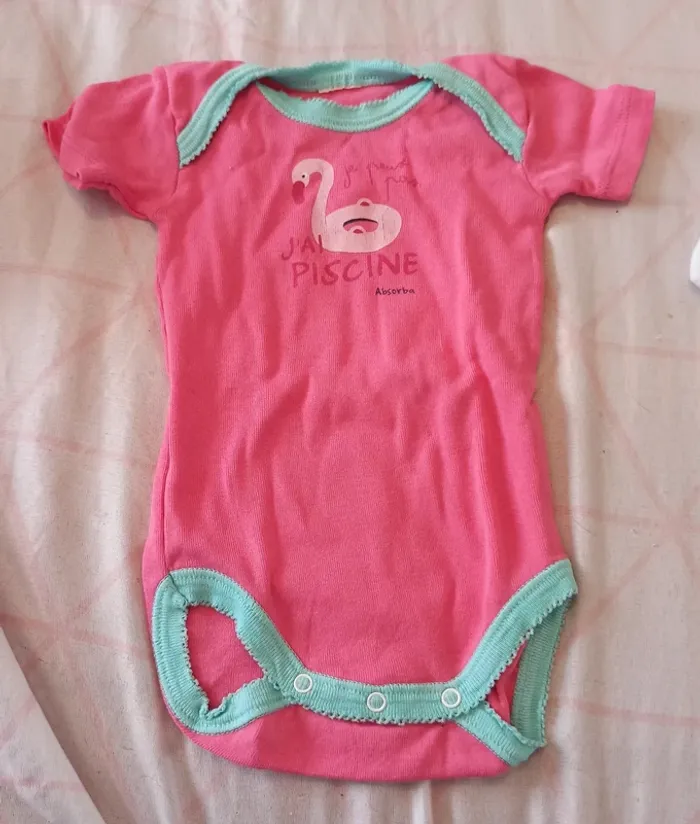 Body manche courte 3 mois absorba