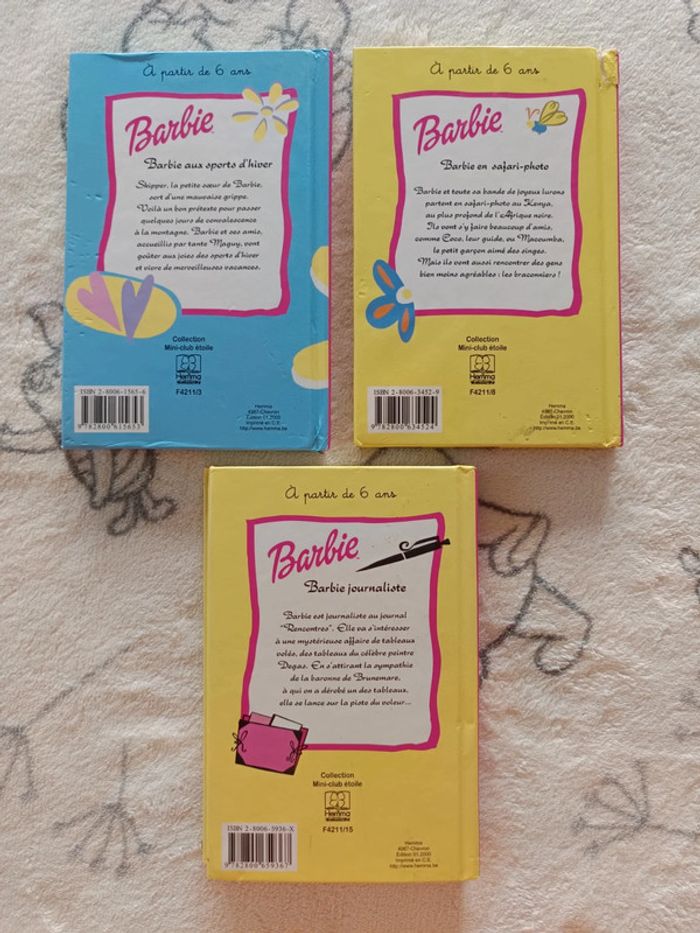 3 livres Barbie - photo numéro 2