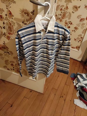 Polo garçon 10 ans soft grey