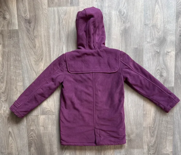 Manteau duffle coat parme taille 9/10 ans Tex - photo numéro 5
