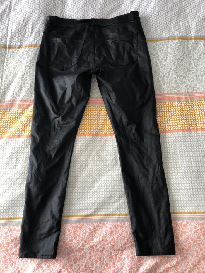 Pantalon Vero Moda taille XL/30 VMseven smooth coated pants - photo numéro 2