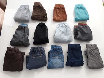 Lot 13 pantalons/ jeans