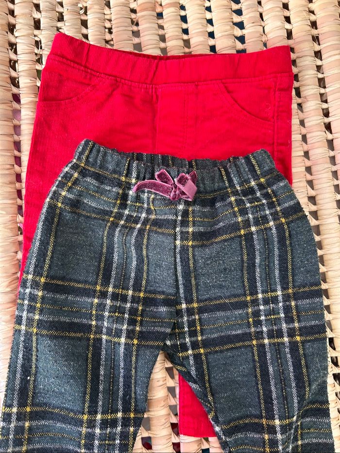 2 pantalons hiver