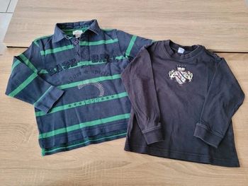 Lot de 2 hauts garçon en 4 ans