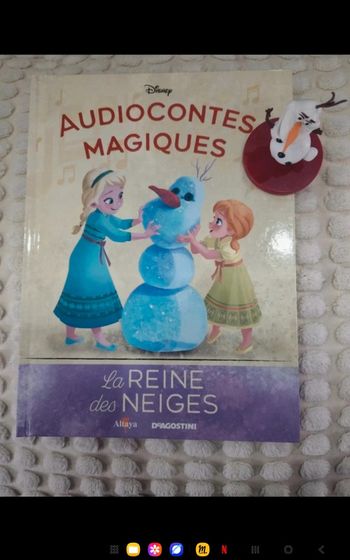 11ėme audioconte magique altaya deagostini disney audio conte compte comte magic livre& figurine