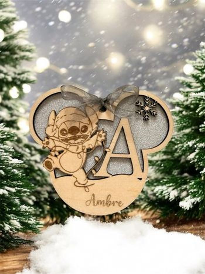 Boule de Noël stitch - photo numéro 2