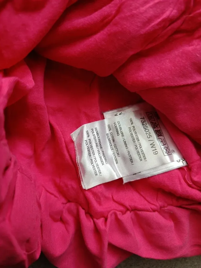 Robe fushia 3 mois type Catimini - photo numéro 2