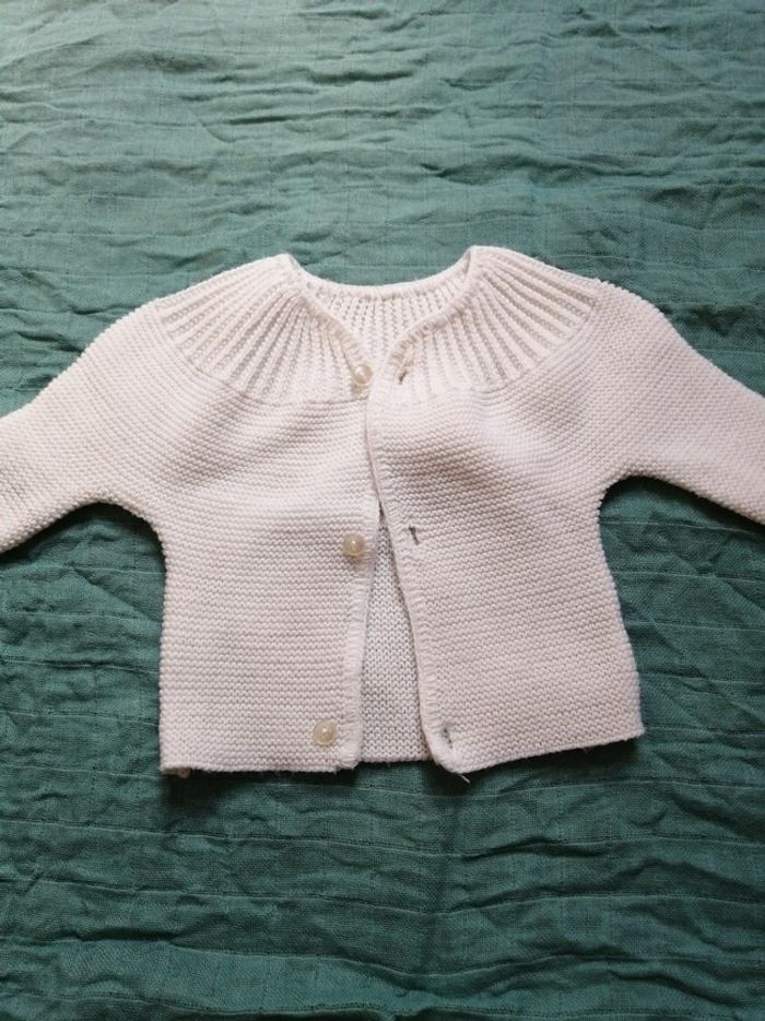 Lot de 2 gilet en laine - photo numéro 2