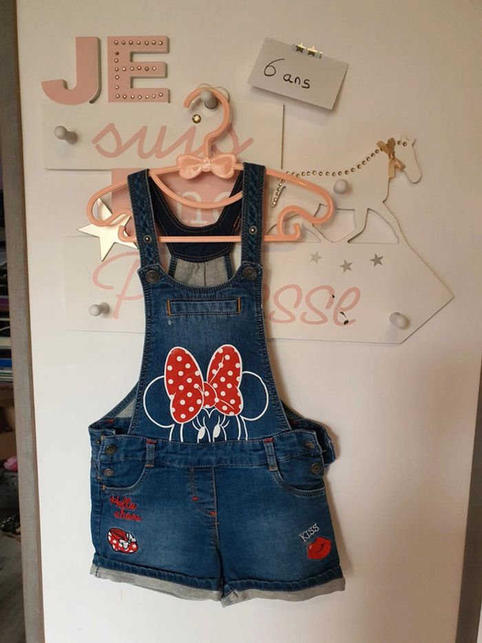 Salopette short 6 ans