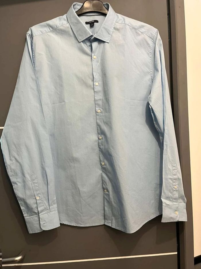 Chemise  homme  XL bleu clair  neuve - photo numéro 2