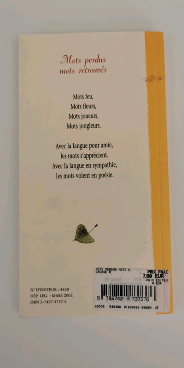 Mots perdus mots retrouvés - photo numéro 2