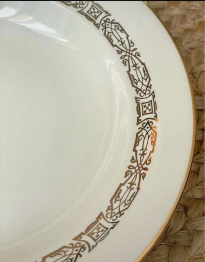 Assiettes creuses en porcelaine - photo numéro 5
