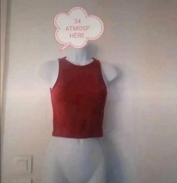 Débardeur top court femme.34