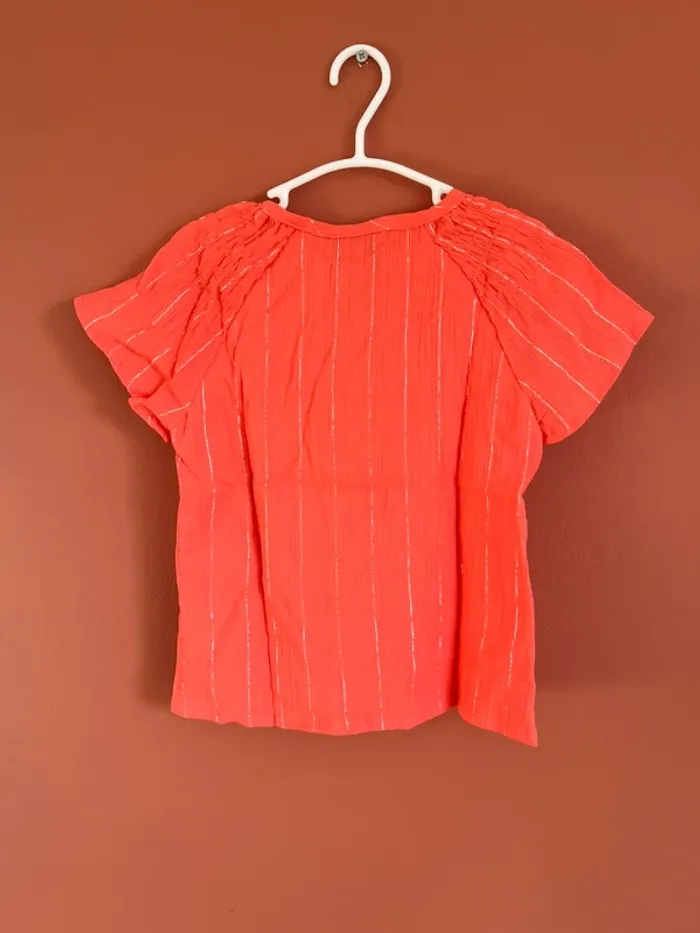 Blouse corail sergent major - photo numéro 3