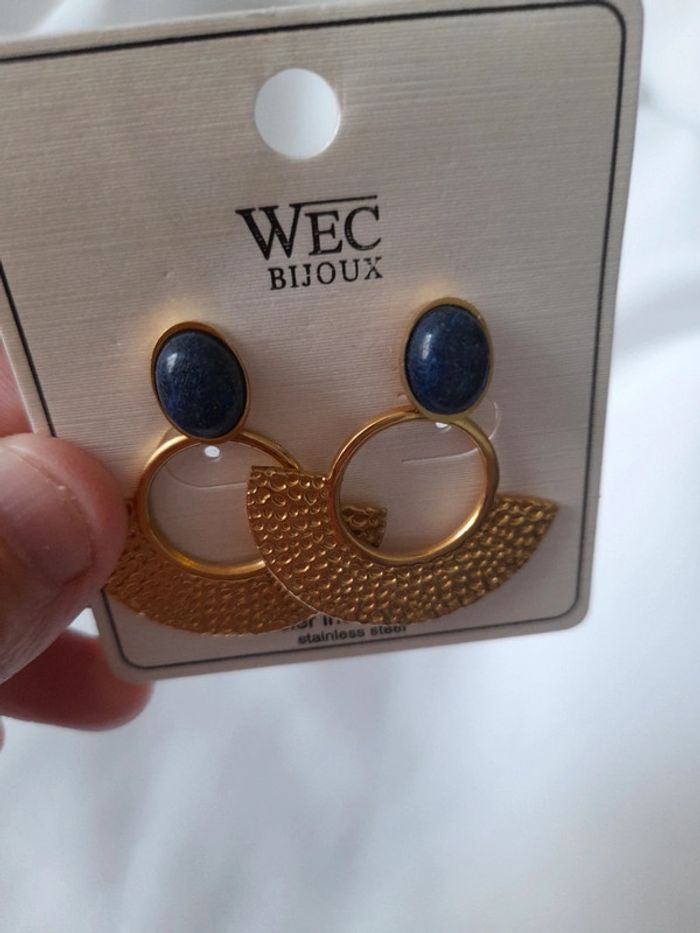 Boucles d oreilles neuf avec étiquette - photo numéro 2