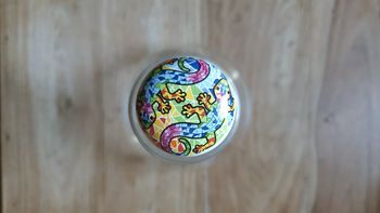 Neuf souvenir Mallorca bouchon décoratif céramique et liège 