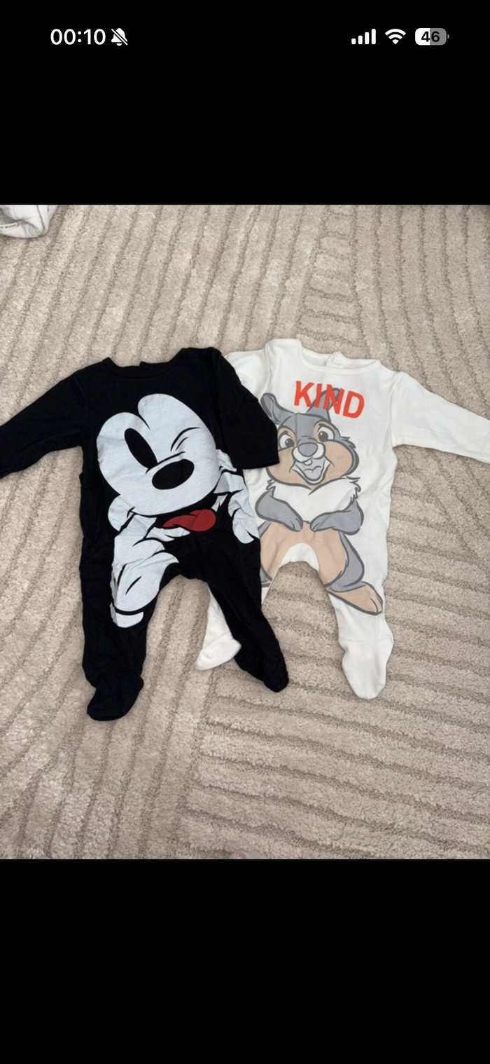 Lot pyjama Disney