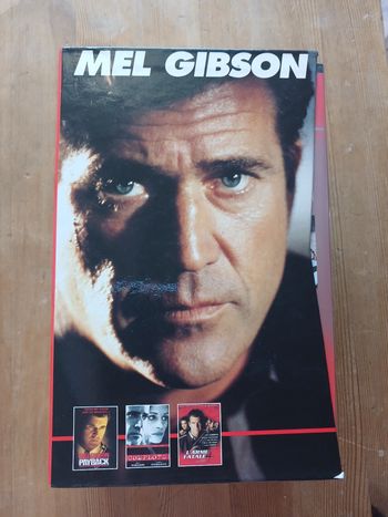Coffret 3 VHS avec Mel Gibson 