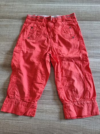 Pantacourt rouge VertBaudet 7 ans