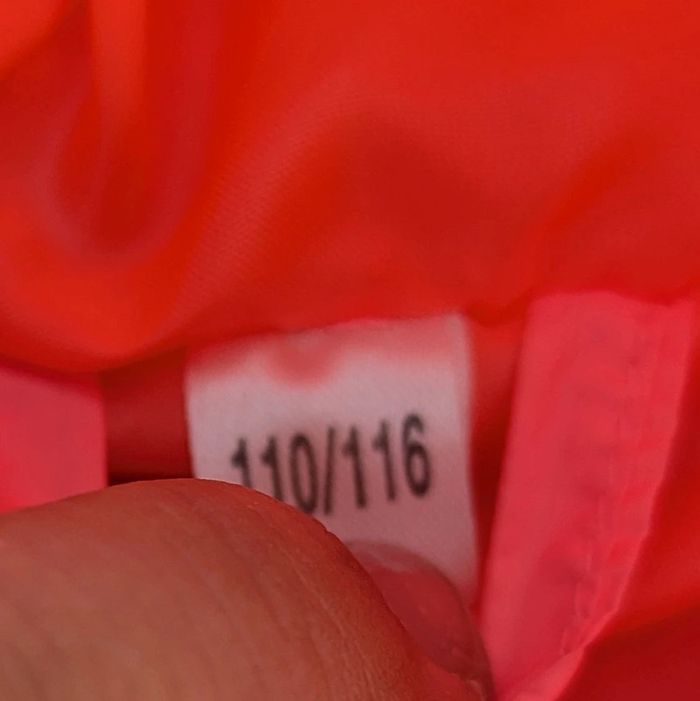 Manteau doudoune rose fluo taille 5-6 ans - photo numéro 5