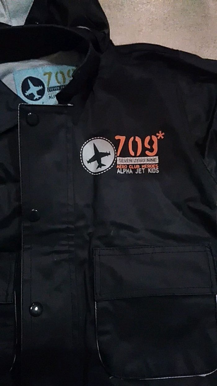 Veste imperméable 6 mois garçon - photo numéro 2