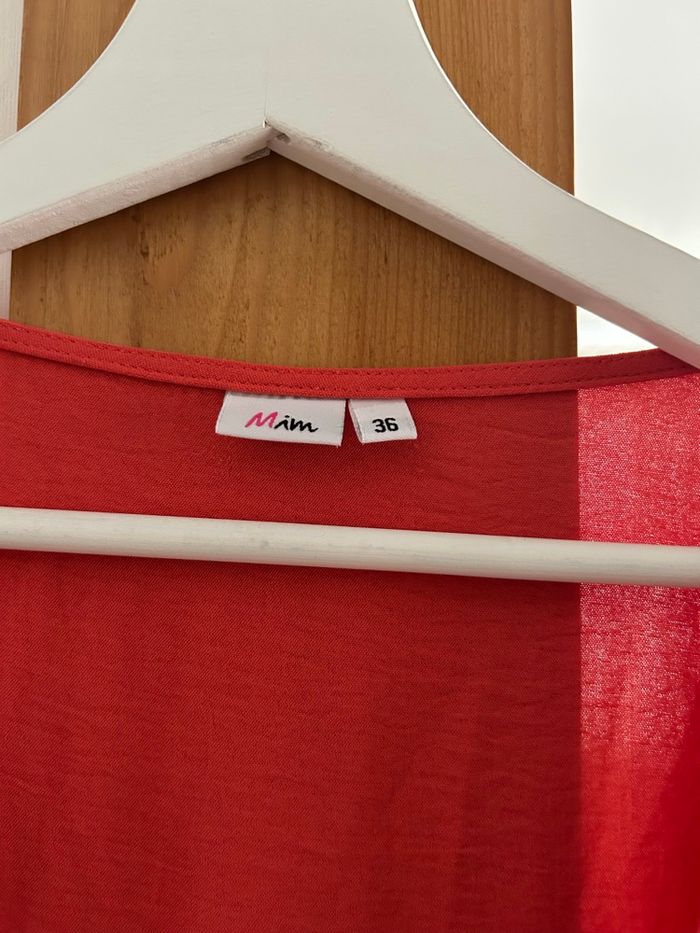 Robe rouge/corail - photo numéro 2