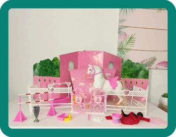 Club équestre Barbie Vintage