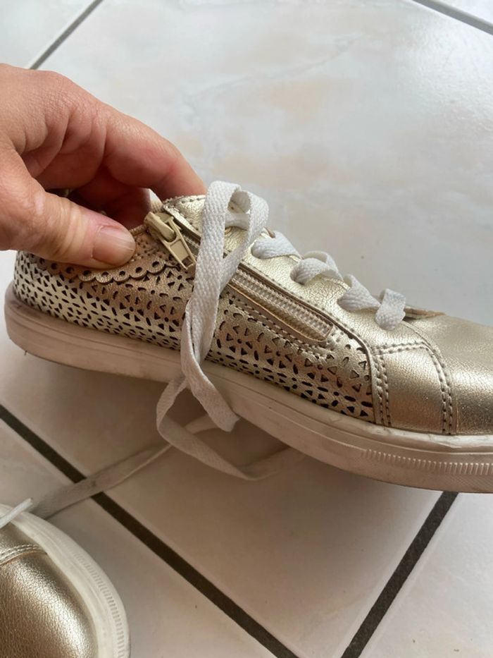 Basket doré, taille 35 creeks - photo numéro 5