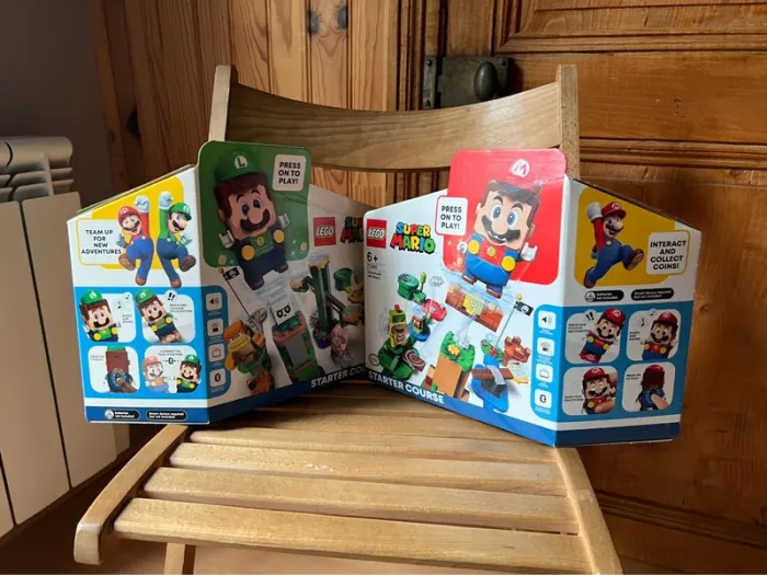 Lot lego starter mario et luigi super mario 71360 et 71387