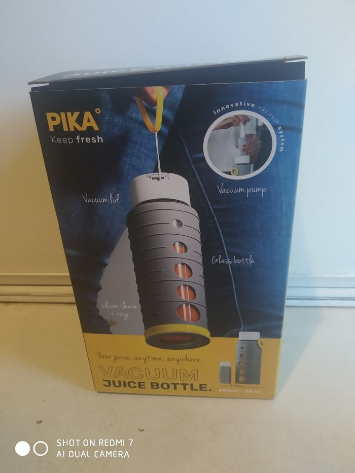 Gourde de conservation de jus sous vide PIKA