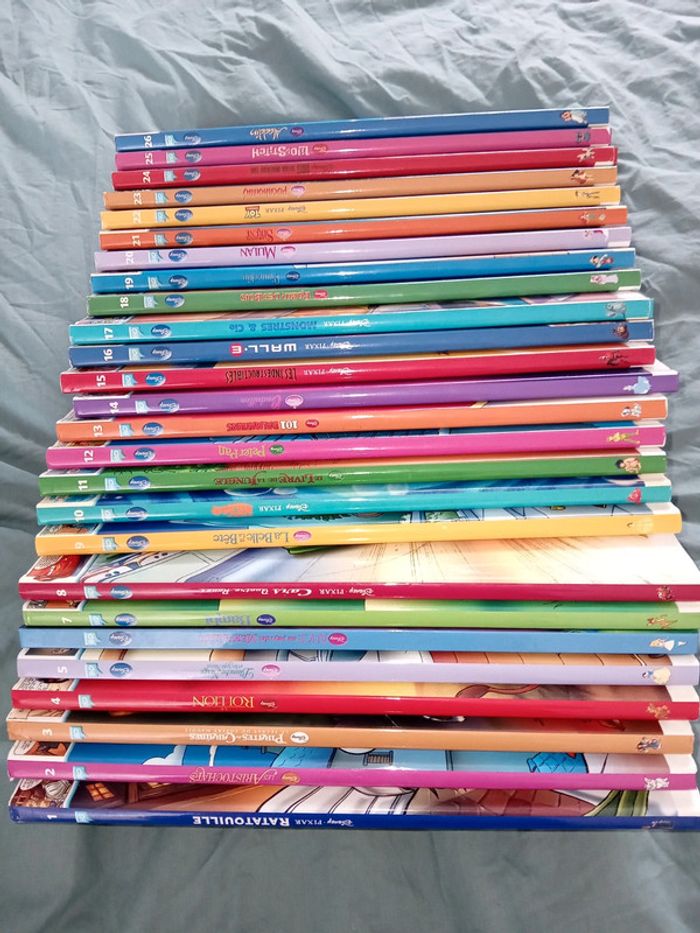 Collection complète 26 BD Grands Classiques Disney - photo numéro 2
