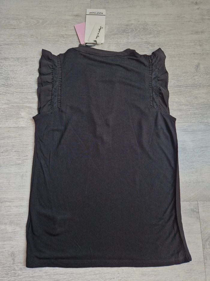Top Naf Naf XS noir avec étiquette - photo numéro 7