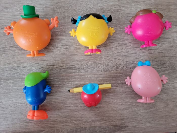 Lot de 6 figurines Monsieur Madame - photo numéro 3