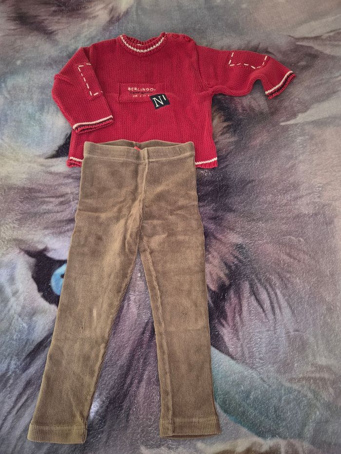 Ensemble pour garçon de 12 à 18 mois