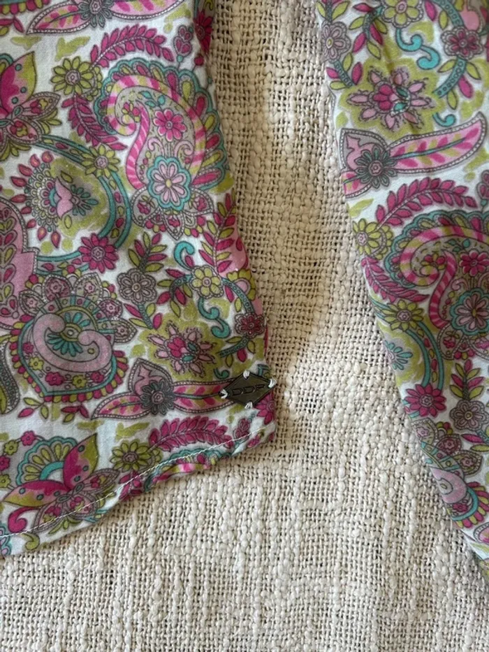 Chemise fleurie multicolore – DDP – Taille L - photo numéro 3